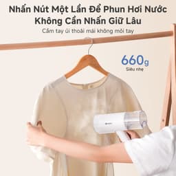 Simplus Pink Bàn Là Hơi Nước Cầm Tay 210ml - Có thể gập gọn mang đi du lịch GTJH016 - Bảo Hành 1 Năm 1 Đổi 1 9