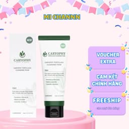 Sữa Rửa Mặt Giảm Mụn, Kiềm Dầu Caryophy Portulaca Foam Cleanser 150ml 1