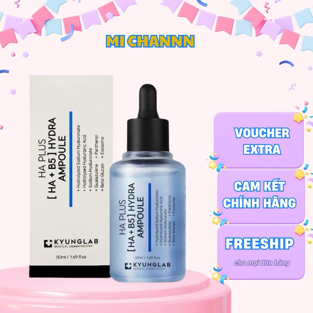 Serum Cấp Ẩm Phục Hồi Serum HA + B5 Hydra KYUNGLAB Căng Bóng Da