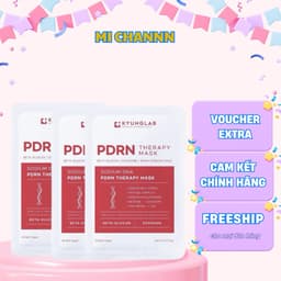 Mặt nạ kyunglab PDRN cấp ẩm căng bóng da mask PDRN phục hồi giúp trắng da Combo 10 mask 1