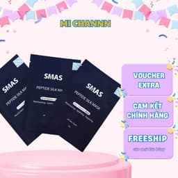 Smas Peptide Silk Mask Mặt Nạ Phục Hồi Cấp Ẩm Cao Cấp 1