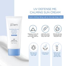 Kem Chống Nắng Vật Lý, Hoá Học Nâng Tone, Kiềm Dầu Make P:rem SPF50+ PA++++ 5