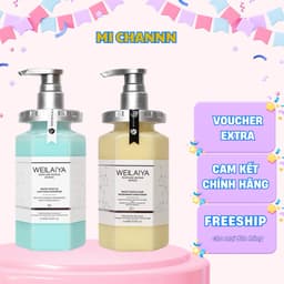Combo Dầu gội, xả nấm Truffle Weilaiya 450ML, dầu gội đa tầng phục hồi cho tóc hư tổn 1