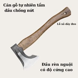 Rìu bổ củi ,dụng cụ làm vườn đa năng và tiện lợi  3