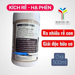 Phân Bón Ra Rễ Mạnh– Ra Rễ, Giải Độc Phèn, Giúp Cây Phát Triển Mạnh Mẽ (Chai 500ml) 3