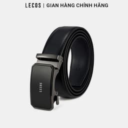 [4-25/9 TẶNG QUÀ TRUNG THU 599K] Thắt Lưng Nam LECOS LD25 Da Bò Thật Phong Cách Quý Ông Phối Quần Âu 2