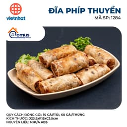 Đĩa Nhựa Phip, Đĩa Thuyền Đựng Đồ Ăn Chịu Nhiệt Tốt Việt Nhật 1268/83/84/85/1148/1149 - DOMUS 3