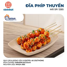Đĩa Nhựa Phip, Đĩa Thuyền Đựng Đồ Ăn Chịu Nhiệt Tốt Việt Nhật 1268/83/84/85/1148/1149 - DOMUS 4