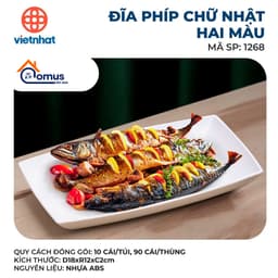 Đĩa Nhựa Phip, Đĩa Thuyền Đựng Đồ Ăn Chịu Nhiệt Tốt Việt Nhật 1268/83/84/85/1148/1149 - DOMUS 2