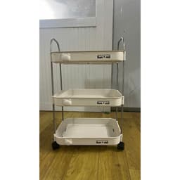 Kệ đựng đồ đa năng gấu Sunmix khay nhựa cao cấp , kệ đựng đồ có bánh xe(V) LCNL2 2