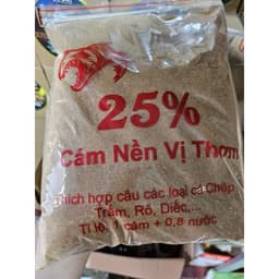 Cám cá, cám nền, cám xả 20% độ đạm thích hợp câu các loại cá như rô phi, trôi, chép... 3