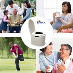 Bô Vệ Sinh Di Động, Bồn Cầu Cho Mẹ Bầu Người Già Người Bệnh Việt Nhật 5459 - DOMUS 5