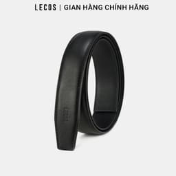 [4-25/9 TẶNG QUÀ TRUNG THU 599K] Dây Lưng Da Bò Không Đầu LECOS LDB17 Da Thật 2 Lớp May Viền Dẻo Dai Bản 3.5cm 2