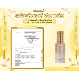Serum tế bào gốc Bio Cellular Boost MELASLAB nuôi dưỡng tế bào giảm nám phục hồi da chống lão hóa 5