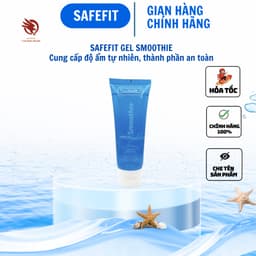 [ CHÍNH HÃNG ] - Gel bôi trơn cao cấp safefit smoothie, bổ sung độ ẩm, An toàn, Hiệu quả, tuýt 100ml 1