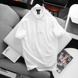 Áo thun Polo nam basic form suông không ôm chất vải cotton pique bigsize 120kg - 3bros 7