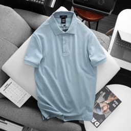 Áo thun Polo nam basic form suông không ôm chất vải cotton pique bigsize 120kg - 3bros 9