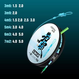 Trục Câu Đài Aohu Không Nút Thắt Bộ Dây Câu Đơn Buộc Sẵn Cước Nylon Tàng Hình Cao Cấp 3m6 Đến 7m2 2