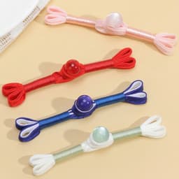 (Combo 5/10 Chiếc) Nút Áo Cúc Tàu Đuôi Phi Yến Đính Ngọc Cao Cấp Thắt Thủ Công Trang Trí Sườn Xám, Áo Dài Cách Tân 4