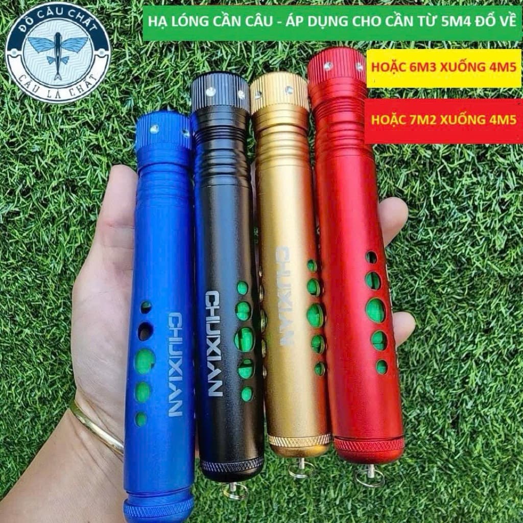 Hạ lóng cần câu cá Chuxian, hạ lóng cần cao cấp, phù hợp cần câu 5m4 đổ về