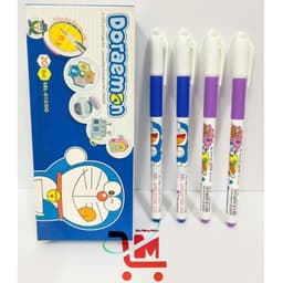 Hộp 20 Cây Bút Gel DORAEMON THIÊN LONG GEL-012/DO Mực Tím Tươi Sáng, Chất Lượng Tốt/Bút Thiên Long Chính Hãng 1