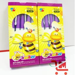 Hộp 10 Cây Bút Lông Kim THIÊN LONG BEEBEE FL04 0.3mm Hình Con Ong Ngộ Nghĩnh, Dành Cho Học Sinh Cấp 1 4