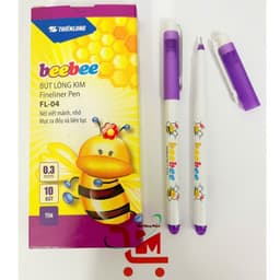 Hộp 10 Cây Bút Lông Kim THIÊN LONG BEEBEE FL04 0.3mm Hình Con Ong Ngộ Nghĩnh, Dành Cho Học Sinh Cấp 1 7