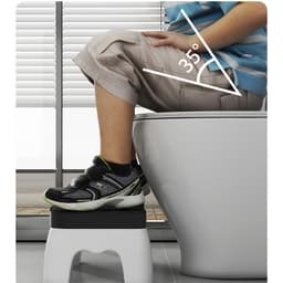 Ghế kê chân toilet GADI, ghế để chân đi vệ sinh dày dặn tiện dụng cho người lớn và trẻ em chống táo bón 3
