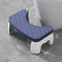 Ghế kê chân toilet GADI, ghế để chân đi vệ sinh dày dặn tiện dụng cho người lớn và trẻ em chống táo bón 8