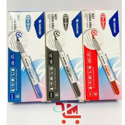 Hộp 10 Cây Bút Lông Dầu 2 Đầu Thiên Long PM-04 Mực Xanh,Đỏ,Đen Chất Lượng Tốt/Hàng Thiên Long Chính Hãng 9