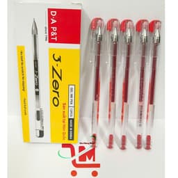 Hộp 12 Bút Gel D.A P&T 3-Zero Ngòi 0.38mm (Bút Gel Hàn Quốc Mực Ra Đều, Ngòi Êm)/Bút Gel Hàn Quốc Chất Lượng Tốt 7