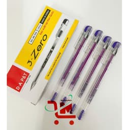 Hộp 12 Bút Gel D.A P&T 3-Zero Ngòi 0.38mm (Bút Gel Hàn Quốc Mực Ra Đều, Ngòi Êm)/Bút Gel Hàn Quốc Chất Lượng Tốt 9