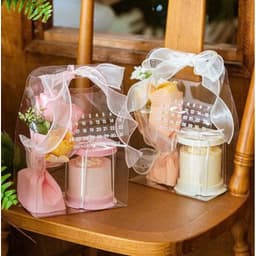 Combo 10C Túi Mica In Lịch Đựng Bánh Và Hoa Túi Lịch Quà Tặng Mica Xinh Xắn ,Túi Mica Trong Suốt 1