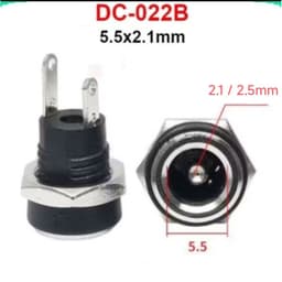 (5 Cái) DC-022B Jack Giắc nguồn DC nhựa chân nguồn cái Diy - 2