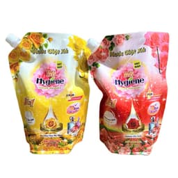 Combo 02 Túi nước giặt đậm đặc HyGienB Plus giặt sạch quần áo thơm hương nước hoa - Túi 2.2 Kg 1