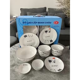 Bộ Bát Ăn Cơm  Gốm Míu Làm Quà Tặng Tân Gia, Quà Tặng Nhân Viên, Quà Cưới 6