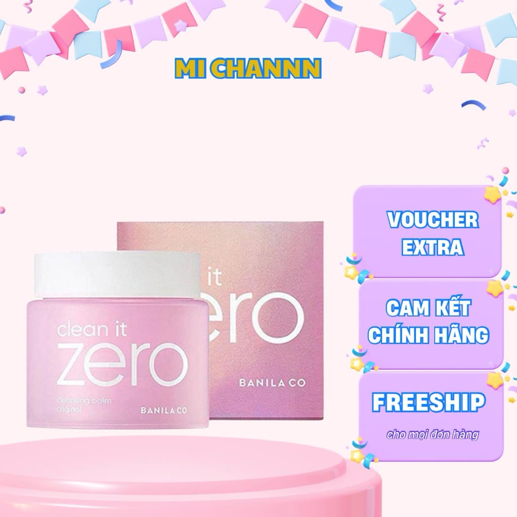 Sáp Tẩy Trang Banila Co Clean It Zero Cleasing Balm 50ml và 100ml
