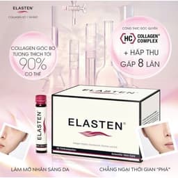 Nước Uống Bổ Sung Collagen, Làm Đẹp Da Elasten 28 ống x 25ml SKINCARESHOP 2