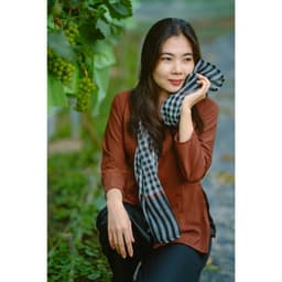 Bà Ba Lụa Nâu Nữ - freesize - nhận may theo số đo yêu cầu 8
