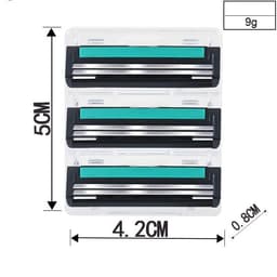 Sét ( 36 - 72 - 108 ) Lưỡi Dao Cạo Râu Tặng kèm 01 cán Dao và Hộp Nhựa Đựng Cán (Tặng Kèm GED) THETUNGGIADUNG 2