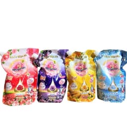 Combo 02 Túi nước giặt đậm đặc HyGienB Plus giặt sạch quần áo thơm hương nước hoa - Túi 2.2 Kg 6