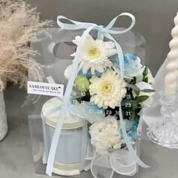 Combo 10C Túi Mica In Lịch Đựng Bánh Và Hoa Túi Lịch Quà Tặng Mica Xinh Xắn ,Túi Mica Trong Suốt 5