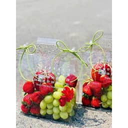 Combo 10C Túi Mica In Lịch Đựng Bánh Và Hoa Túi Lịch Quà Tặng Mica Xinh Xắn ,Túi Mica Trong Suốt 6