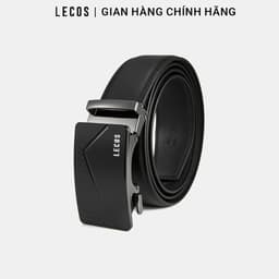 Thắt Lưng Nam LECOS LD17 Dây Nịt Nam Khóa Tự Động Da Bò Thật Hợp Kim Sang Trọng đi Làm 1