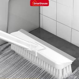Cây Chà Sàn Nhà Tắm Đa Năng 2 trong 1, Chổi Cọ Sàn Gạt Nước Thông Minh Có Tay Cầm Dài 8