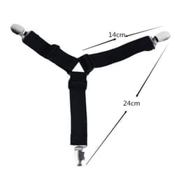 Bộ 4 Kẹp giữ cố định Ga Giường Drap Chống Xê Dịch Kẹp drap góc 3 chấu 4