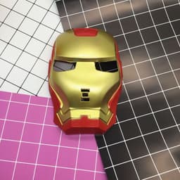 Đồ Chơi Mặt Nạ Siêu Anh Hùng Người Sắt Mặt Nạ Nhập Vai Iron Man Cho Bé 4