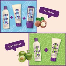 Dầu gội thuần chay Aussie, dưỡng tóc chuyên sâu, phục hồi ẩm mượt và bồng bềnh 300ml - Châu Âu 7