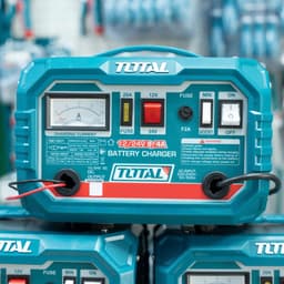 Máy sạc bình ắc quy cho xe máy và ô tô 12V/24V Total TBC1601-TBC1501 4