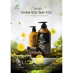 CHÍNH HÃNG Sữa Tắm Trà Xanh Mướp Đắng, Dầu Gội Gừng Bưởi Hoa Cúc Mộc Việt 7